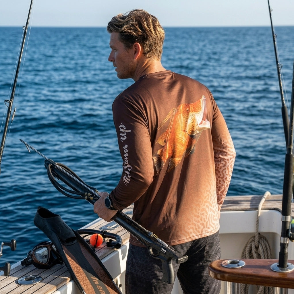 The 'Hog' Hogfish Camo Performance Shirt