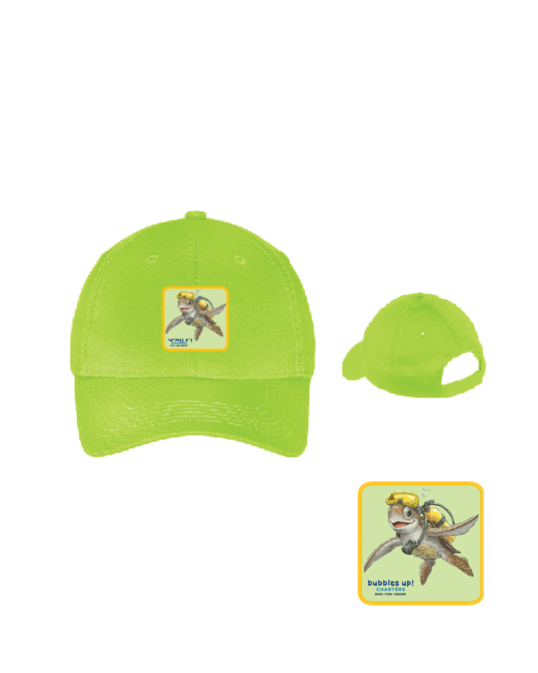 Bubbles Up Kids Hat - Explorers Animal Patch Collection