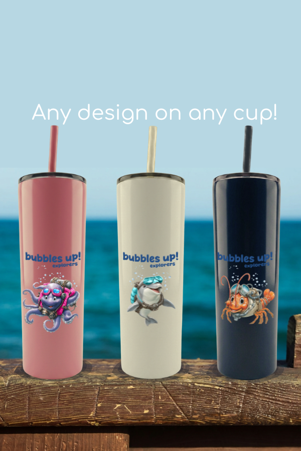 20 oz Bubbles Up Kid's Tall Tumbler