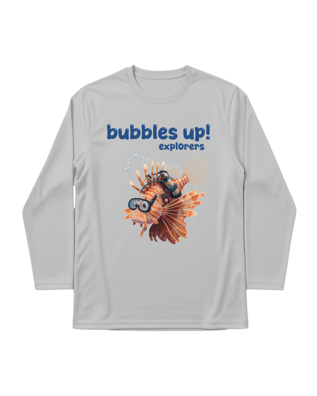 Bubbles Up Explorer Kids Long Sleeve Swim Shirt