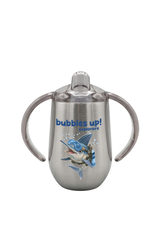8 oz Bubbles Up Kids Sippy Cup