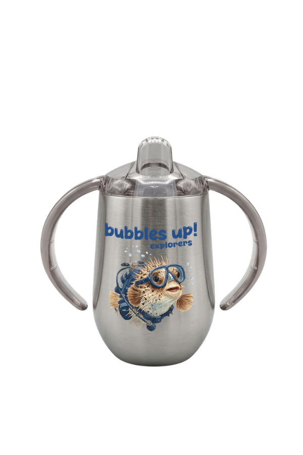 8 oz Bubbles Up Kids Sippy Cup
