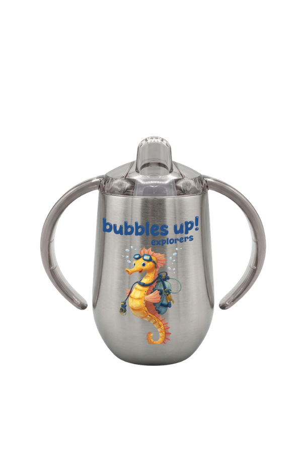8 oz Bubbles Up Kids Sippy Cup