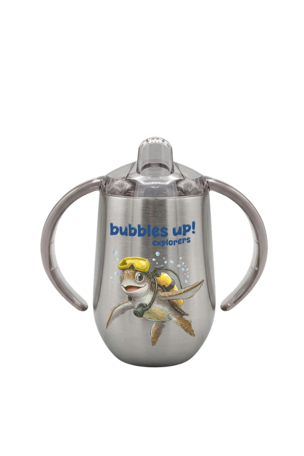 8 oz Bubbles Up Kids Sippy Cup